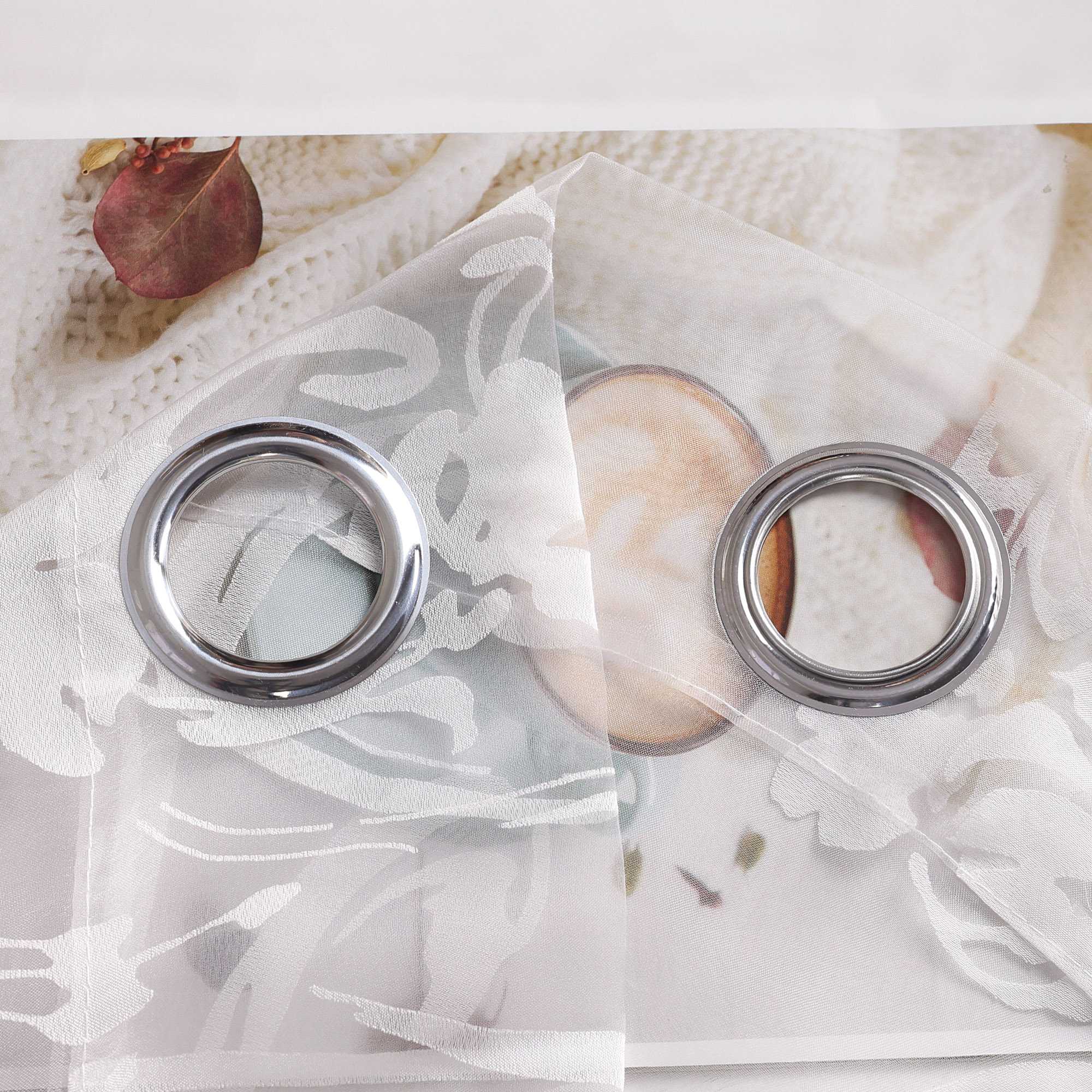 Vorhang mit Blumenmuster transparent Wohnzimmer Schlafzimmer  1 stück - Joyswahl