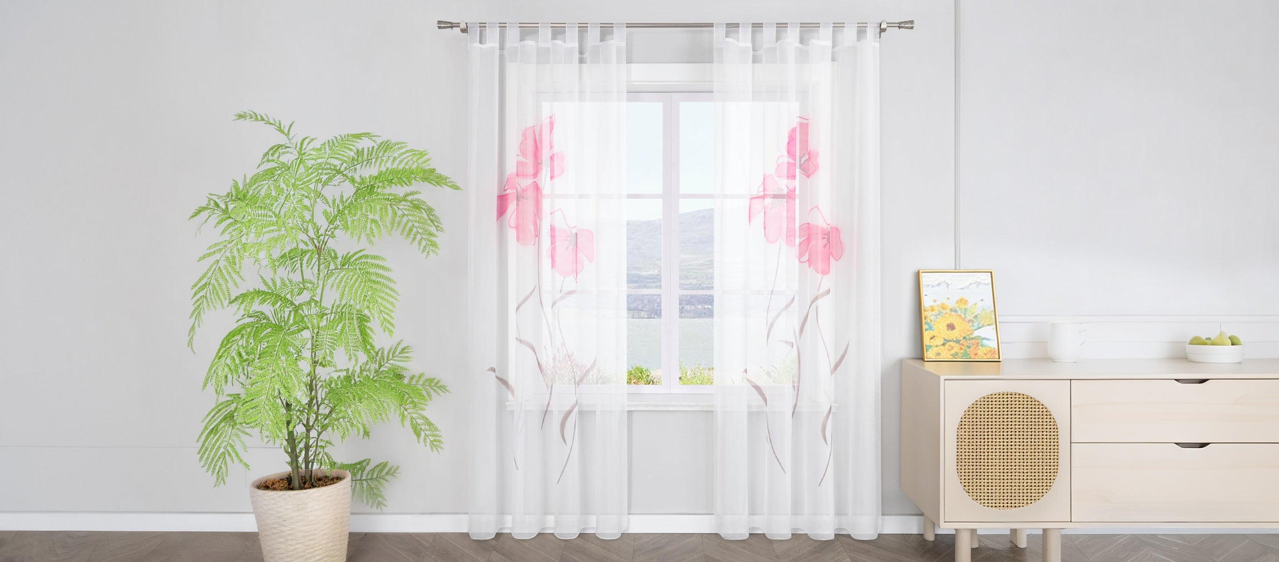 Stil beginnt am Fenster