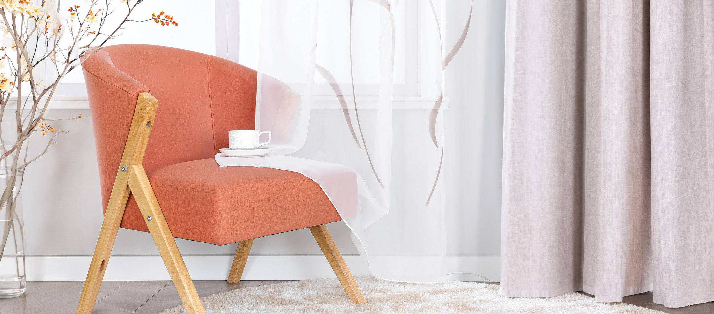 Eleganz, die fällt <br>
– Vorhänge mit Charakte